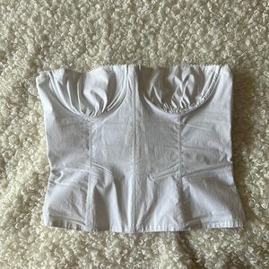 WeWoreWhat white corset